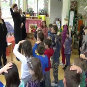 Vježbe s djecom u vrtiću